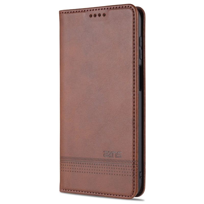 Capa De Celular Para Samsung Galaxy M32 Flip Estilo De Couro Azns