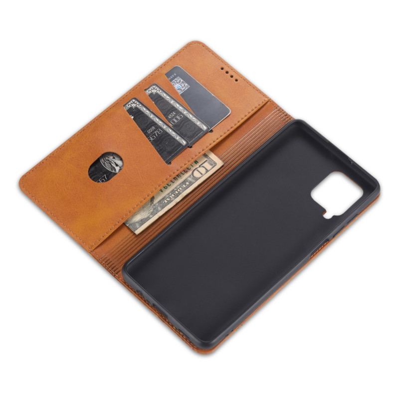 Capa De Celular Para Samsung Galaxy M32 Flip Estilo De Couro Azns