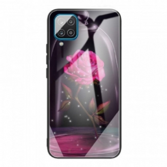 Capa De Celular Para Samsung Galaxy M32 Vidro Temperado Rosa Mágico