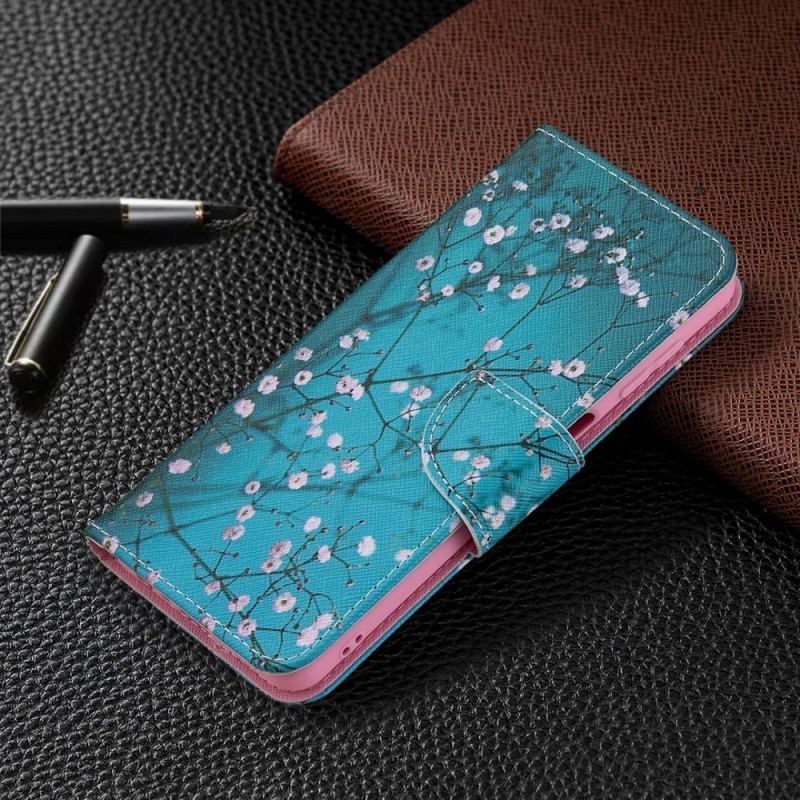 Capa Flip Para Samsung Galaxy M32 Árvore Florida