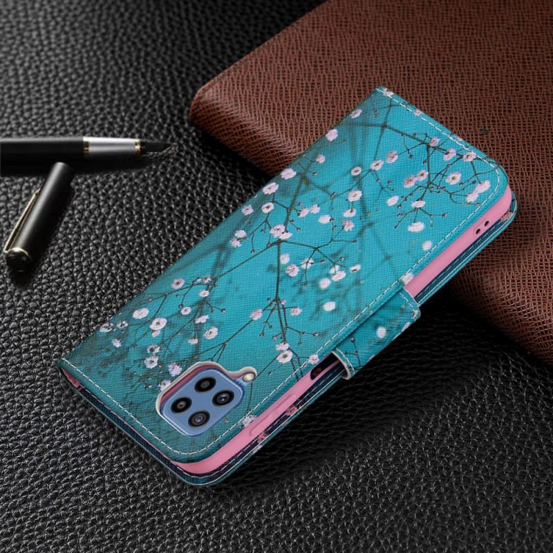 Capa Flip Para Samsung Galaxy M32 Árvore Florida