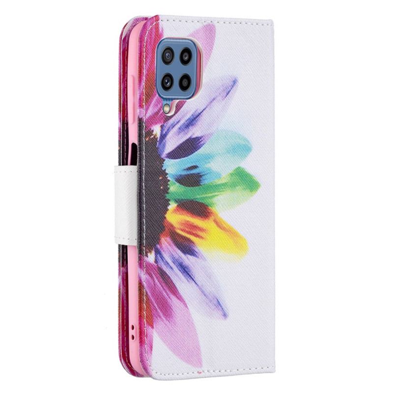 Capa Flip Para Samsung Galaxy M32 Elefante Indiano