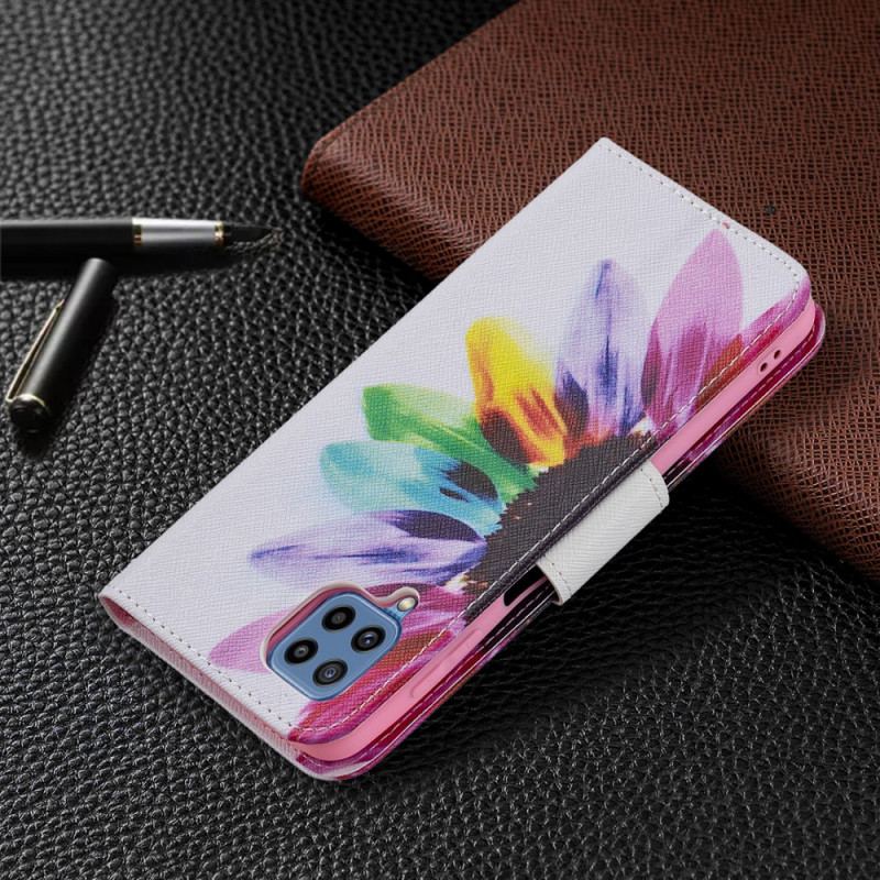 Capa Flip Para Samsung Galaxy M32 Elefante Indiano