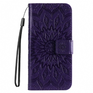 Capa Flip Para Samsung Galaxy M32 Flor Do Sol