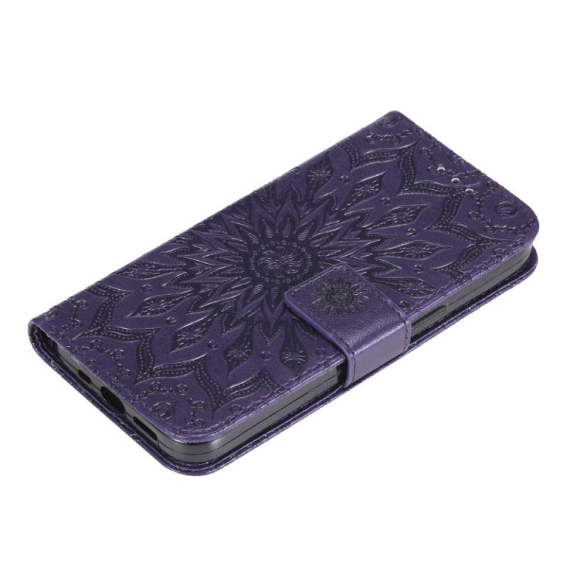 Capa Flip Para Samsung Galaxy M32 Flor Do Sol