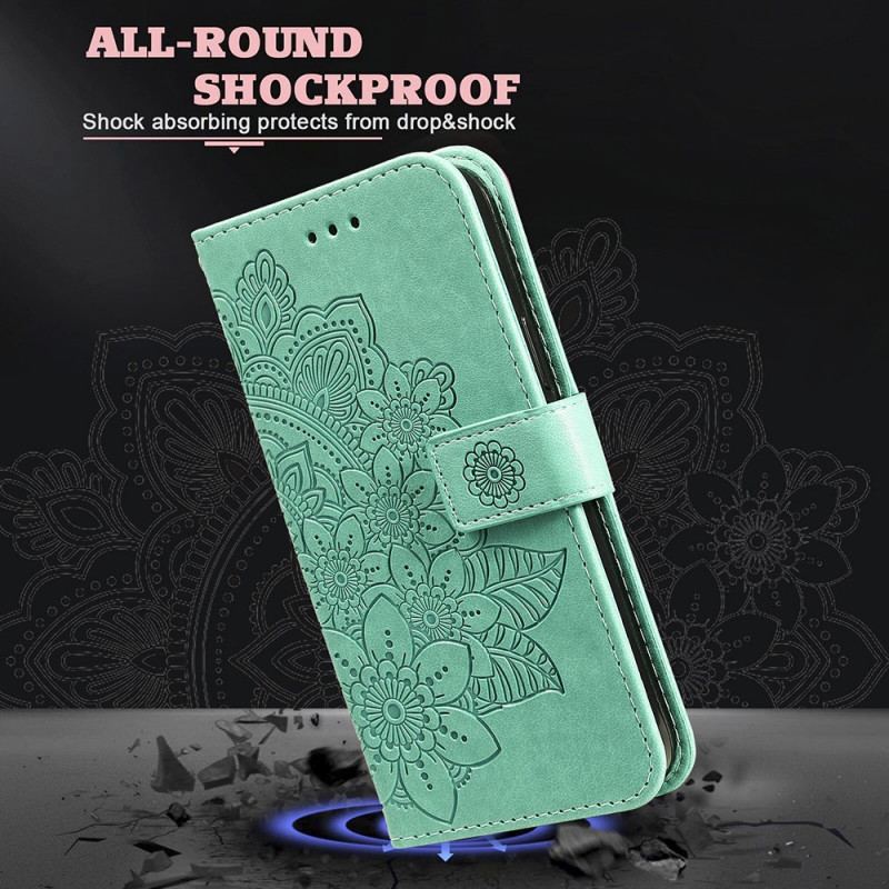 Capa Flip Para Samsung Galaxy M32 Flor Mandala