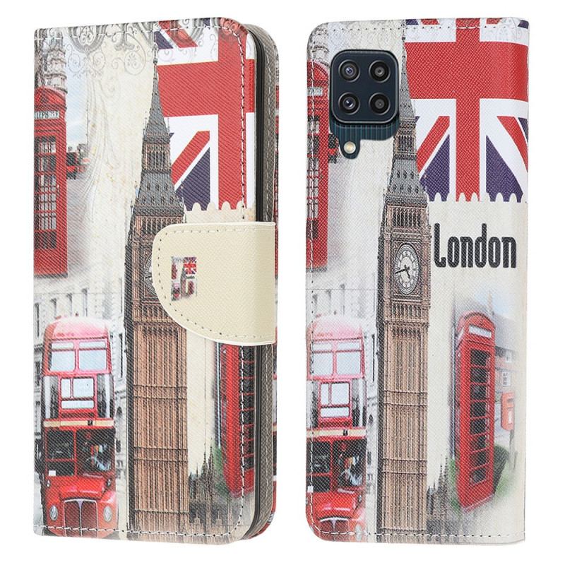 Capa Flip Para Samsung Galaxy M32 Vida Em Londres