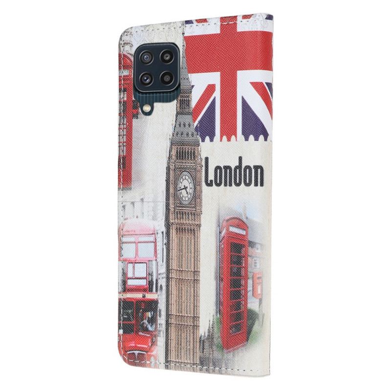 Capa Flip Para Samsung Galaxy M32 Vida Em Londres