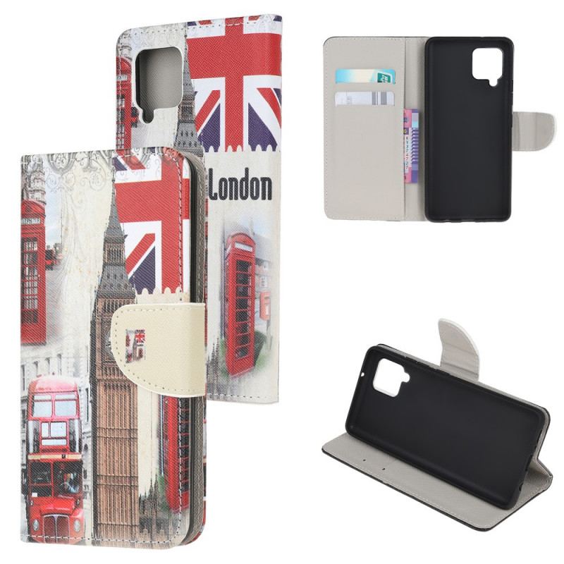 Capa Flip Para Samsung Galaxy M32 Vida Em Londres