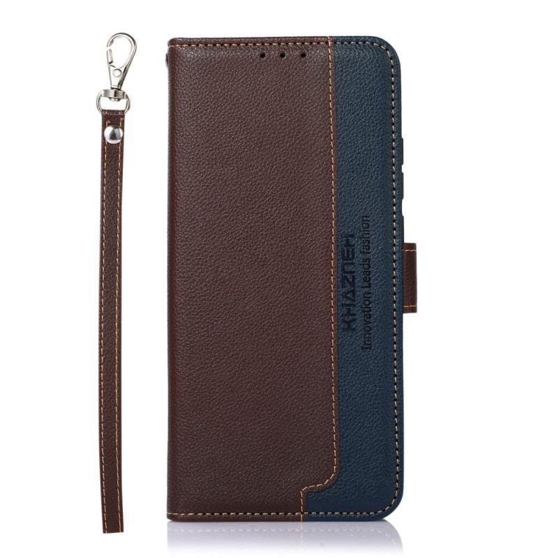 Capa Folio Para Samsung Galaxy M32 Estilo Lichia Rfid Khazneh