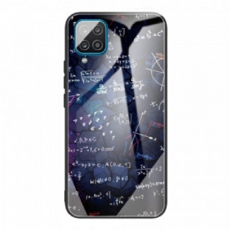 Capa Para Samsung Galaxy M32 Cálculos Matemáticos De Vidro Temperado