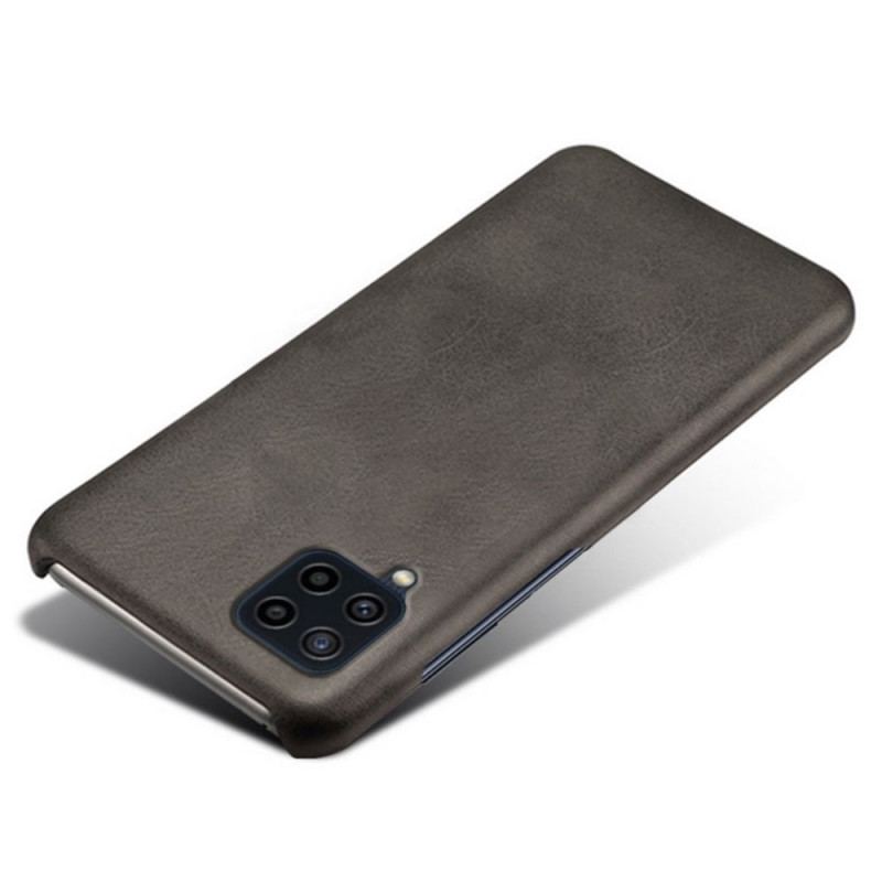 Capa Para Samsung Galaxy M32 Efeito Couro Ksq