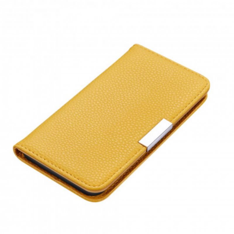 Capa De Celular Para Samsung Galaxy S21 Plus 5G Flip Couro Falso Lichia Ultra Chic