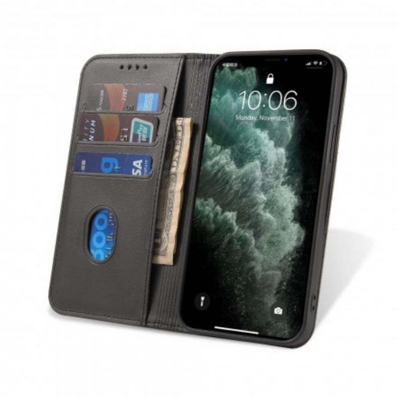 Capa De Celular Para Samsung Galaxy S21 Plus 5G Flip Estilo Empresarial Com Efeito De Couro Plus