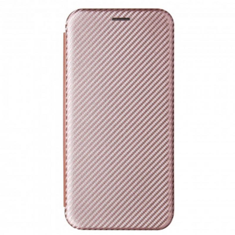 Capa De Celular Para Samsung Galaxy S21 Plus 5G Flip Fibra De Carbono