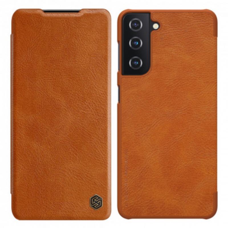 Capa De Celular Para Samsung Galaxy S21 Plus 5G Flip Série Nillkin Qin