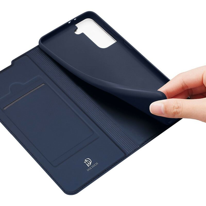 Capa De Celular Para Samsung Galaxy S21 Plus 5G Flip Skin Pro Dux Ducis