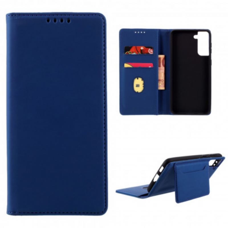 Capa De Celular Para Samsung Galaxy S21 Plus 5G Flip Suporte Para Cartão