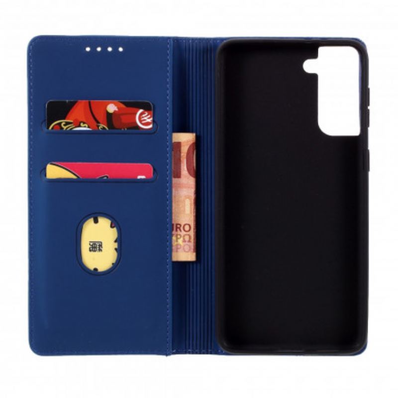 Capa De Celular Para Samsung Galaxy S21 Plus 5G Flip Suporte Para Cartão