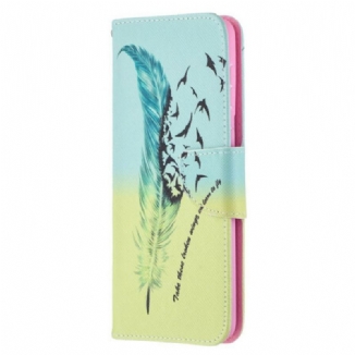 Capa Flip Para Samsung Galaxy S21 Plus 5G Aprender A Voar