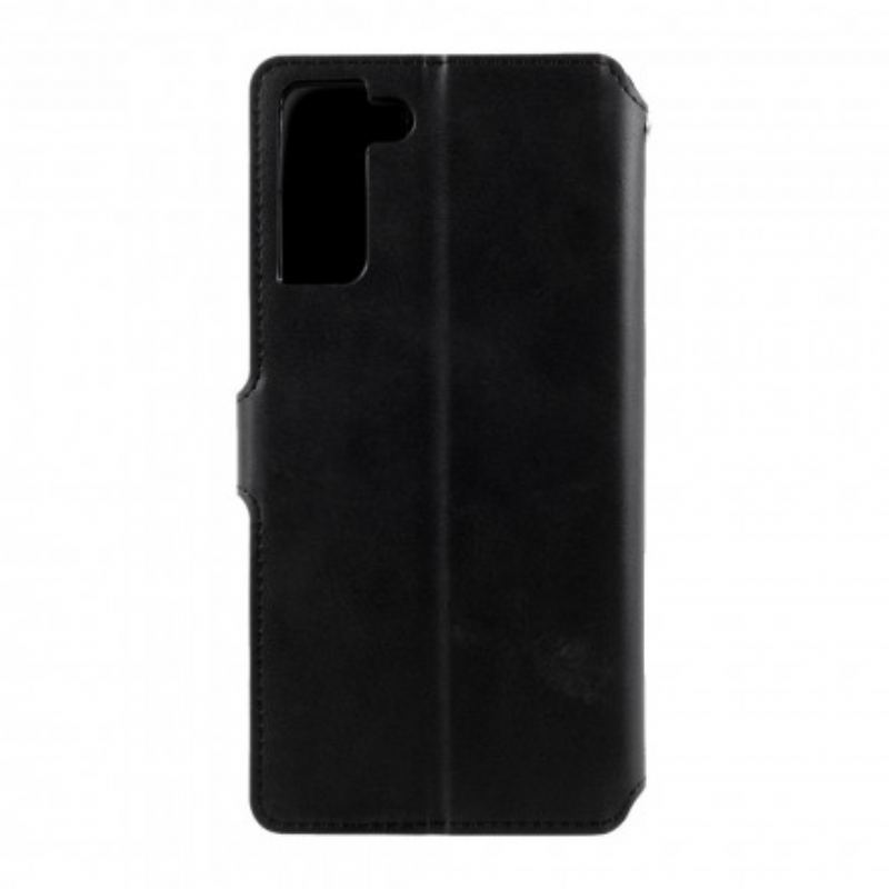 Capa Flip Para Samsung Galaxy S21 Plus 5G Azns Retrô