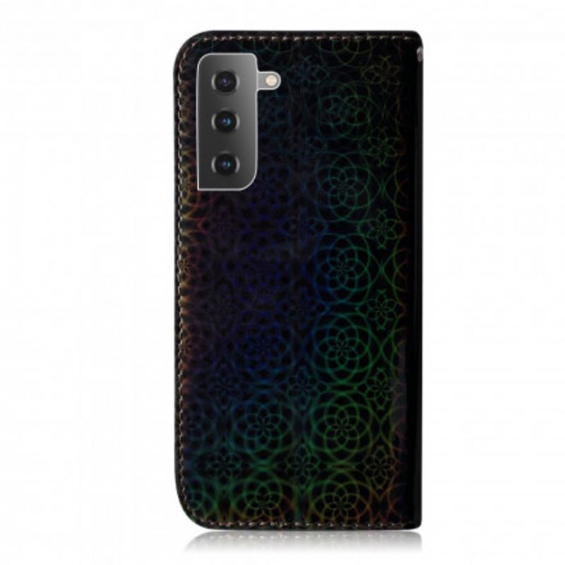 Capa Flip Para Samsung Galaxy S21 Plus 5G Cor Pura