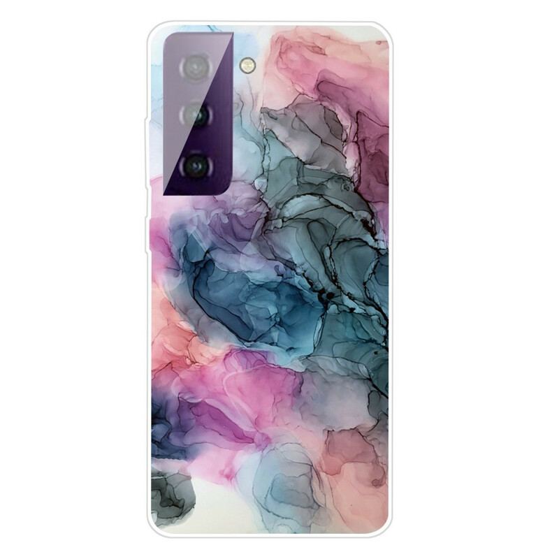 Capa Para Samsung Galaxy S21 Plus 5G Arte Em Aquarela