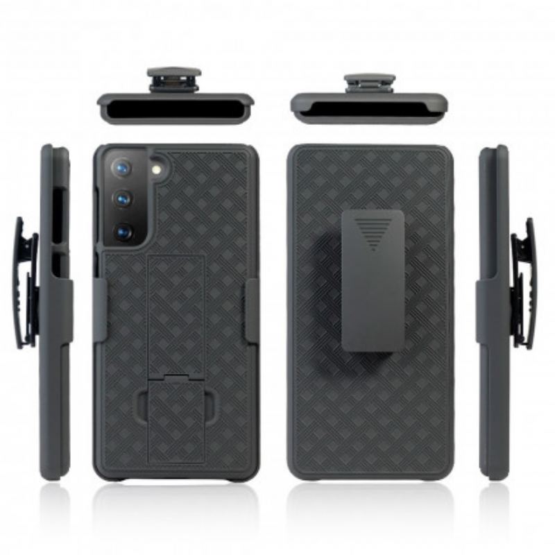 Capa Para Samsung Galaxy S21 Plus 5G Clipe De Dedo