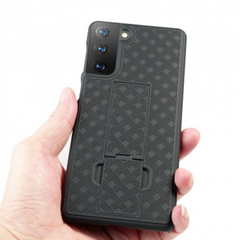 Capa Para Samsung Galaxy S21 Plus 5G Clipe De Dedo