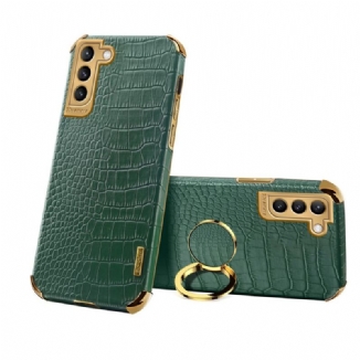 Capa Para Samsung Galaxy S21 Plus 5G Efeito Pele De Crocodilo X-case