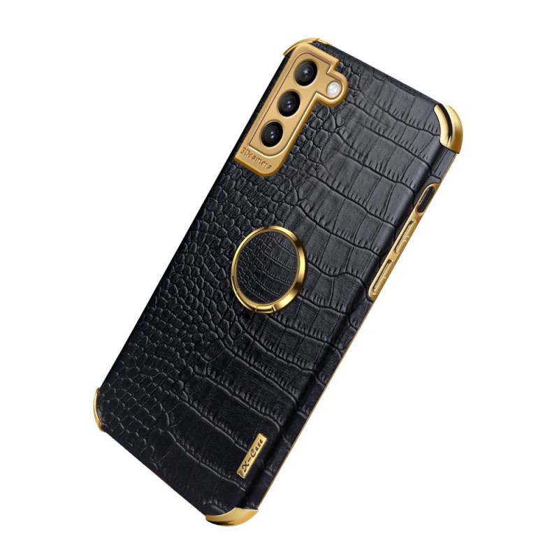 Capa Para Samsung Galaxy S21 Plus 5G Efeito Pele De Crocodilo X-case