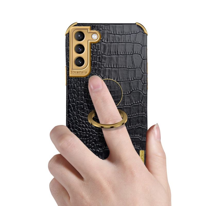 Capa Para Samsung Galaxy S21 Plus 5G Efeito Pele De Crocodilo X-case