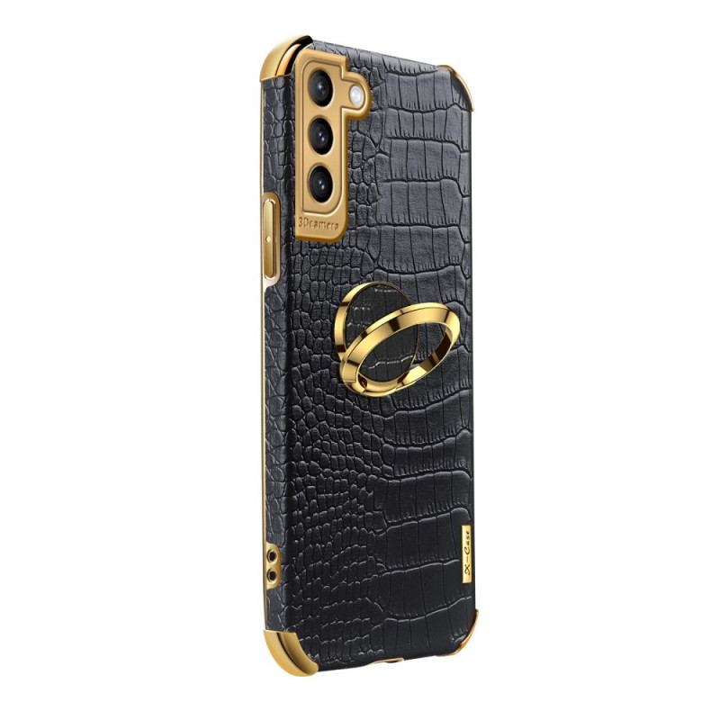 Capa Para Samsung Galaxy S21 Plus 5G Efeito Pele De Crocodilo X-case