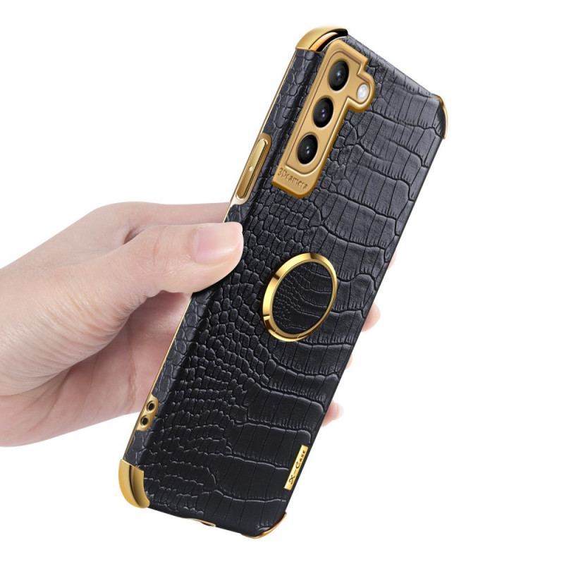 Capa Para Samsung Galaxy S21 Plus 5G Efeito Pele De Crocodilo X-case