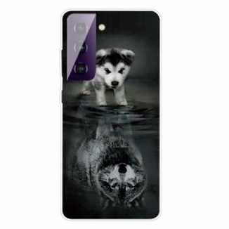 Capa Para Samsung Galaxy S21 Plus 5G Sonho De Cachorrinho