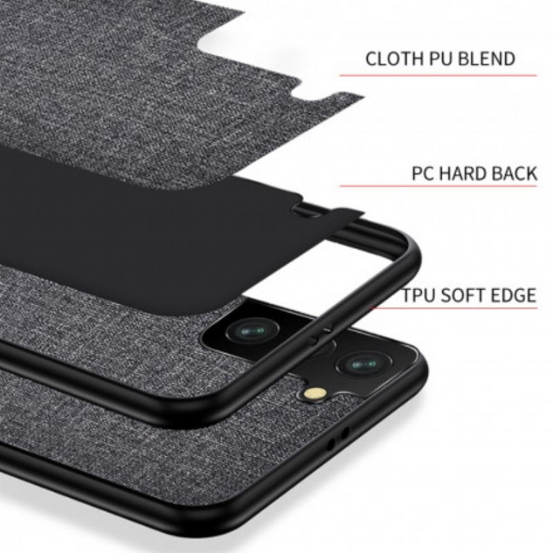 Capa Para Samsung Galaxy S21 Plus 5G Textura De Tecido