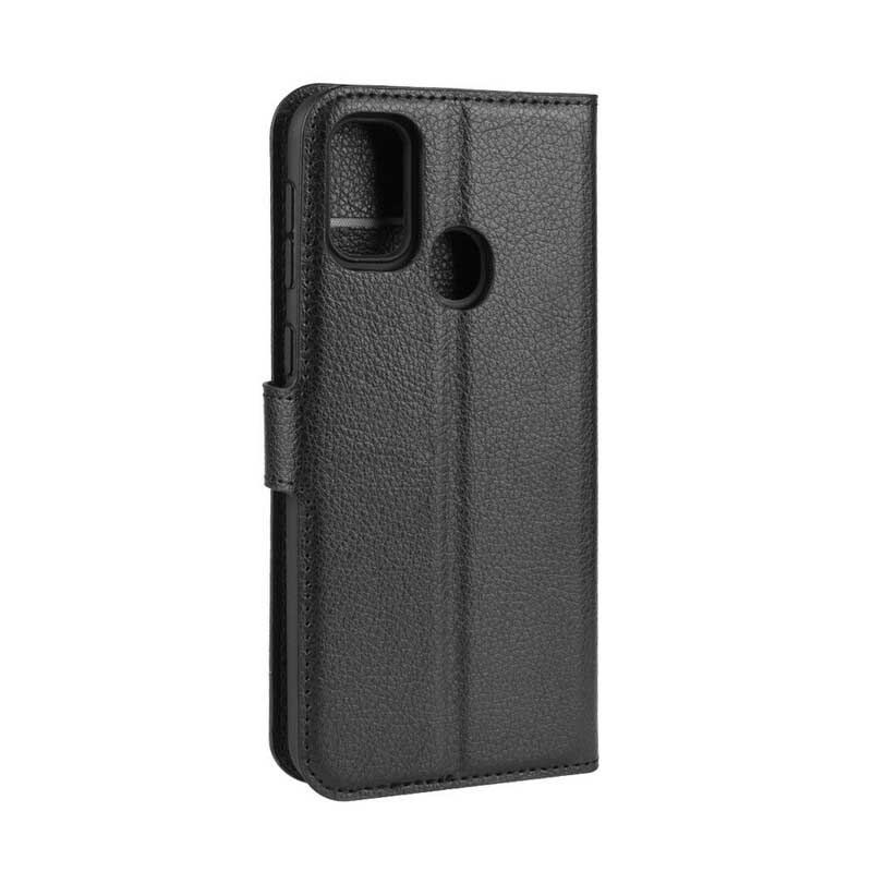 Capa De Couro Para Samsung Galaxy M21 Clássico