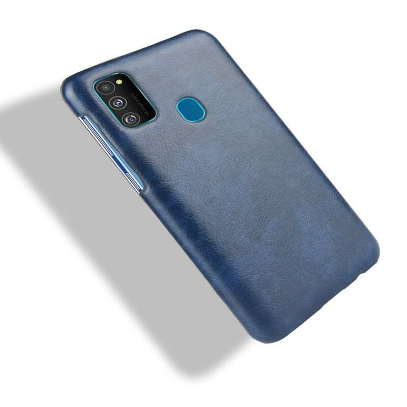 Capa Para Samsung Galaxy M21 Efeito Couro Lichia