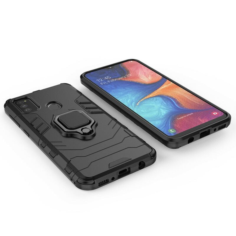 Capa Para Samsung Galaxy M21 Resistente A Anel