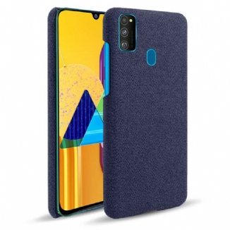 Capa Para Samsung Galaxy M21 Tecido Textura Ksq