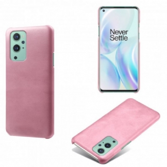 Capa De Celular Para OnePlus 9 Efeito Couro Ksq