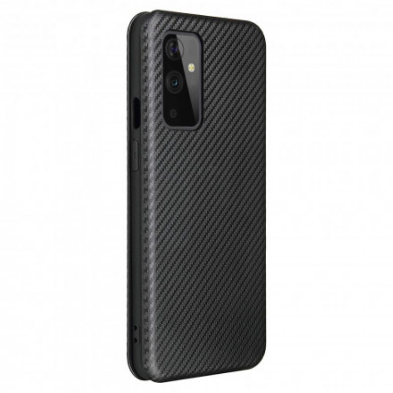 Capa De Celular Para OnePlus 9 Flip Silicone Carbono