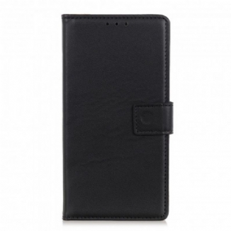 Capa Flip Para OnePlus 9 Couro Sintético Liso