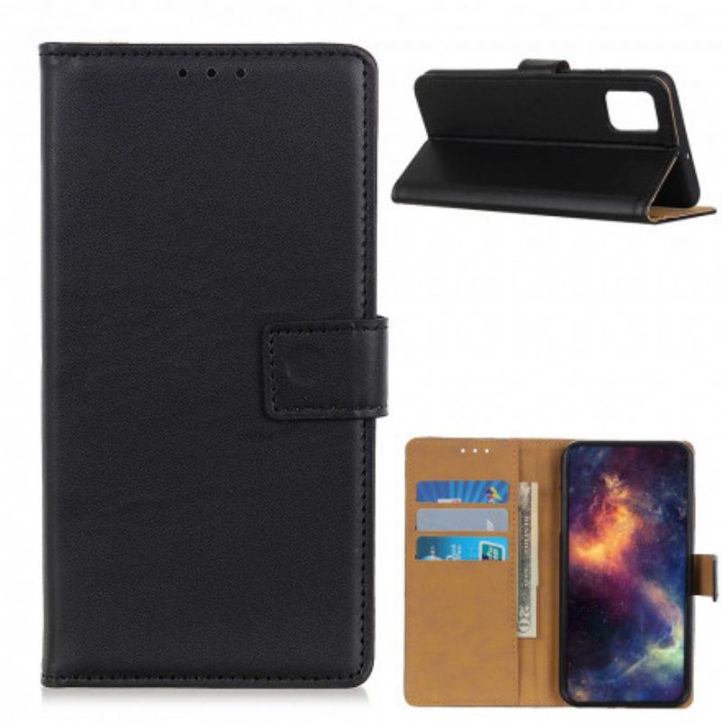 Capa Flip Para OnePlus 9 Couro Sintético Liso