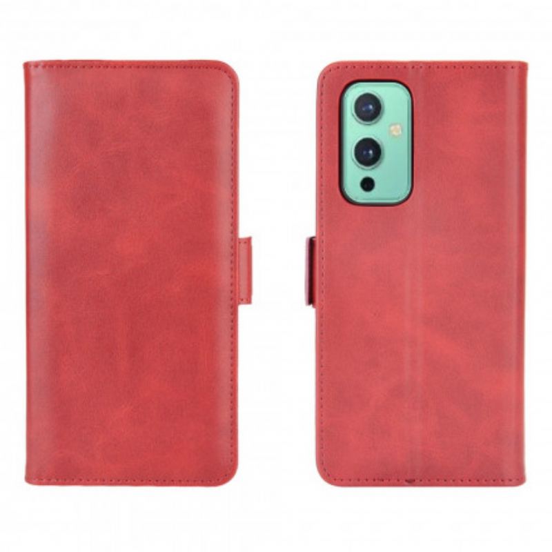 Capa Folio Para OnePlus 9 Flip Aba Dupla