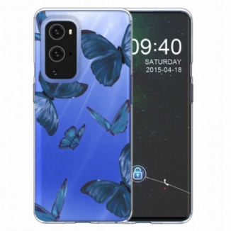 Capa Para OnePlus 9 Borboletas Selvagens