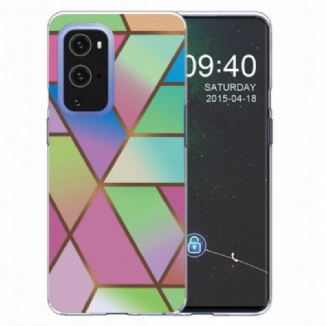 Capa Para OnePlus 9 Mármore Geométrico