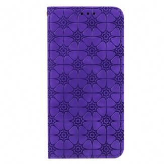 Capa De Celular Para Samsung Galaxy M11 Flip Flores Barrocas