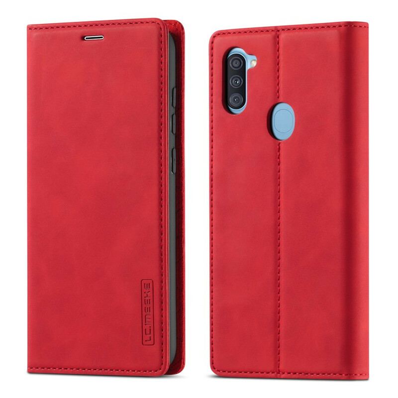 Capa De Celular Para Samsung Galaxy M11 Flip Lc.imeeke Efeito Couro