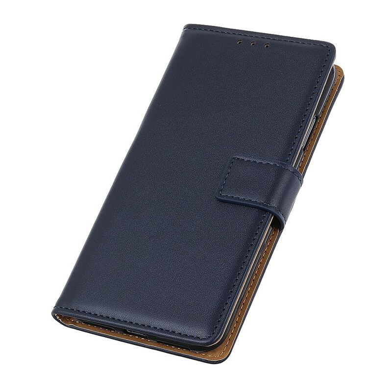 Capa Em Pele Para Samsung Galaxy M11 Couro Sintético Liso